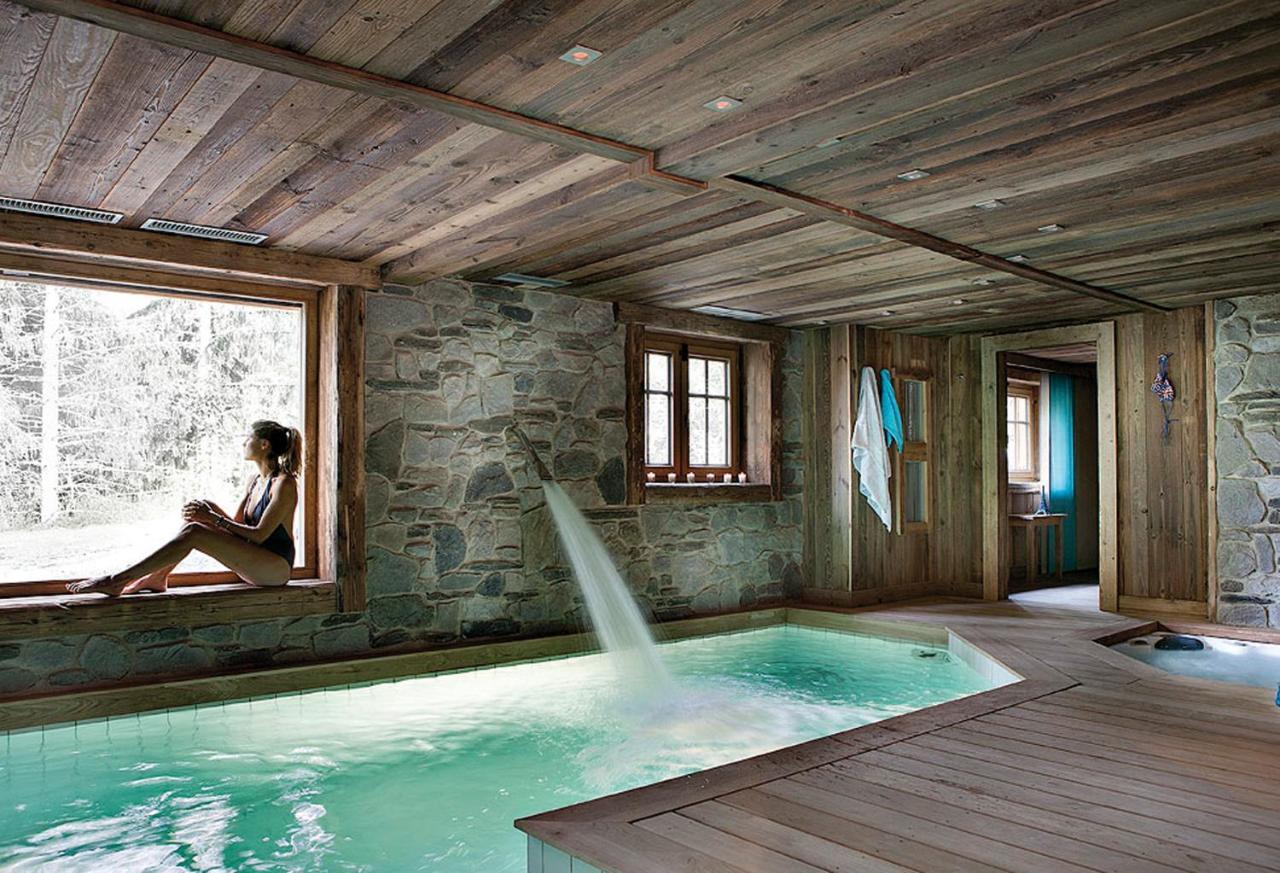 Chalet Javen - 520M2 Avec Piscine Chauffee Et Home Cinema メジェーヴ エクステリア 写真